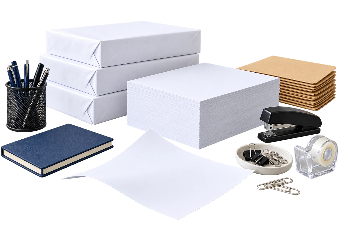 Papel bond y suministros